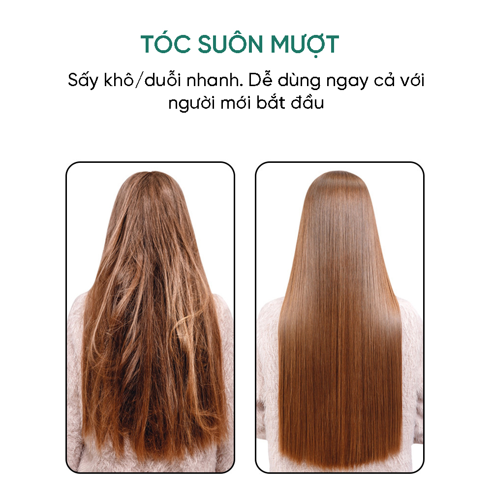 Máy Sấy Tạo Kiểu Tóc 5in1 VIVI V108 – Máy Sấy Đa Năng Ion Âm, Uốn, Duỗi, Sấy Chuẩn Salon Tại Nhà - Ảnh 7