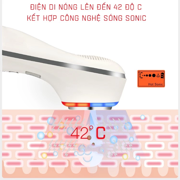 VIVI LumiSpa D302 – Máy Điện Di Nóng Lạnh Đẩy Tinh Chất, Se Khít Lỗ Chân Lông - Ảnh 4