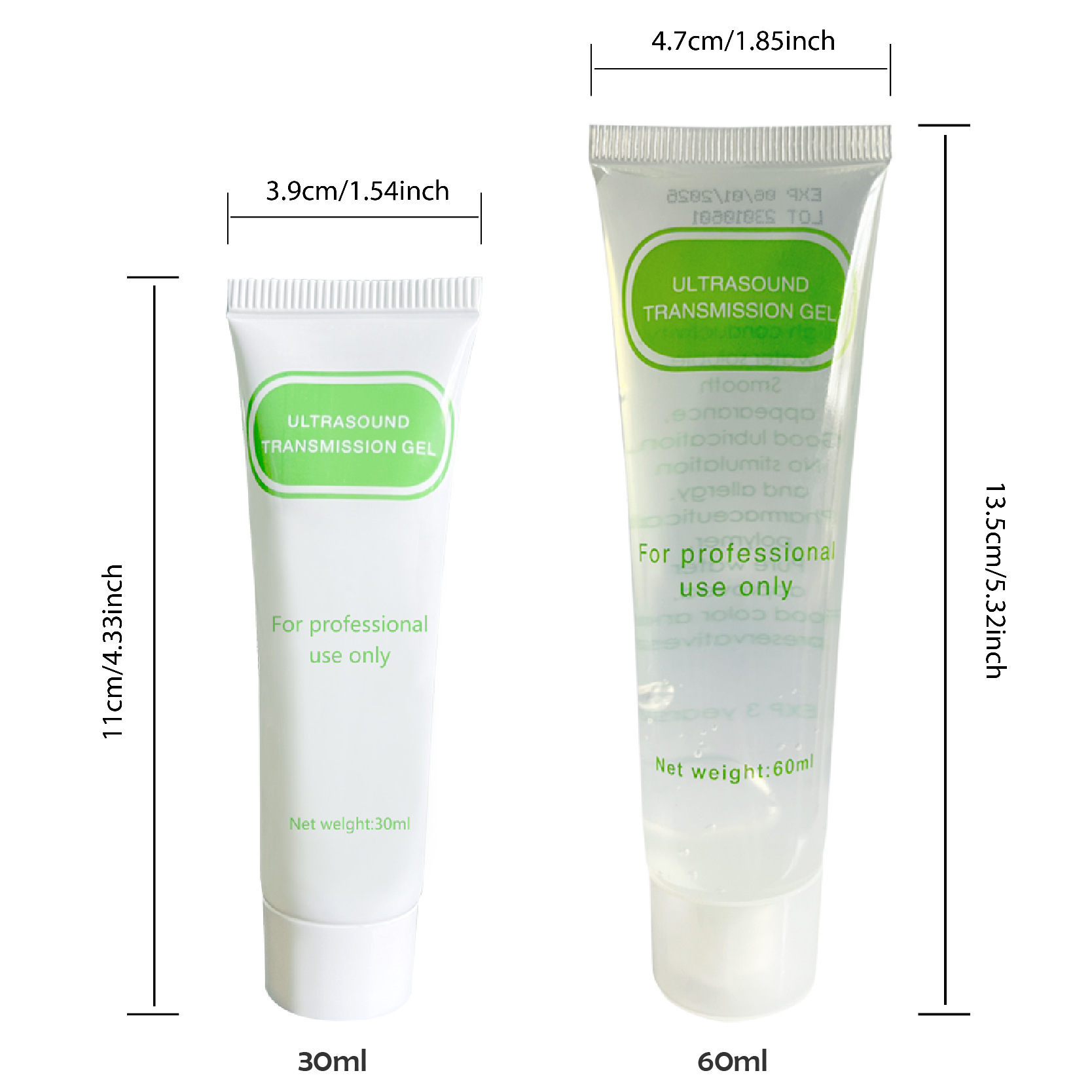 Gel Siêu Âm 30ml – Gel Gốc Nước An Toàn Cho Máy Nghe Tim Thai, Máy Siêu Âm Mini & Máy Massage - Ảnh 2