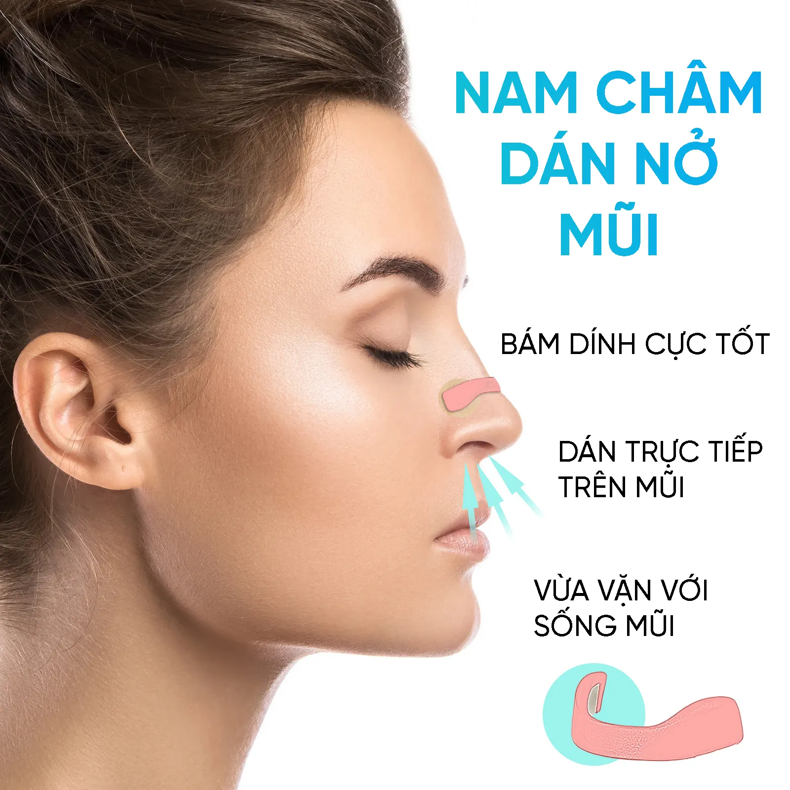Kẹp Mũi Nam Châm Chống Ngáy Oxybreathing Nasal, Tăng Oxy, Cải Thiện Giấc Ngủ Tốt Nhất 2025 - Ảnh 5