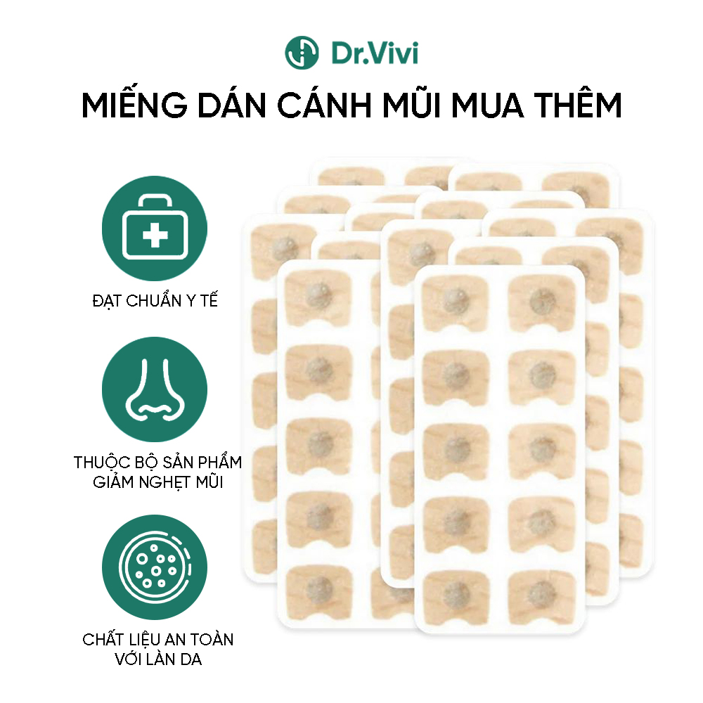 Miếng Dán Cánh Mũi Cho Kit Nam Nở Mũi Chống Ngáy