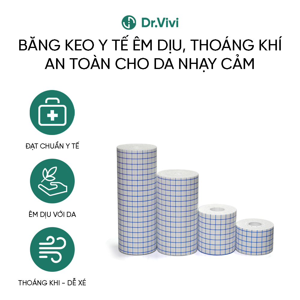 Băng dính y tế không dệt Spunlace
