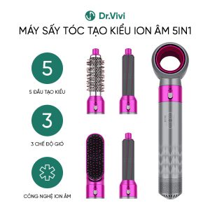 Máy Sấy Tạo Kiểu Tóc 5in1 VIVI V108