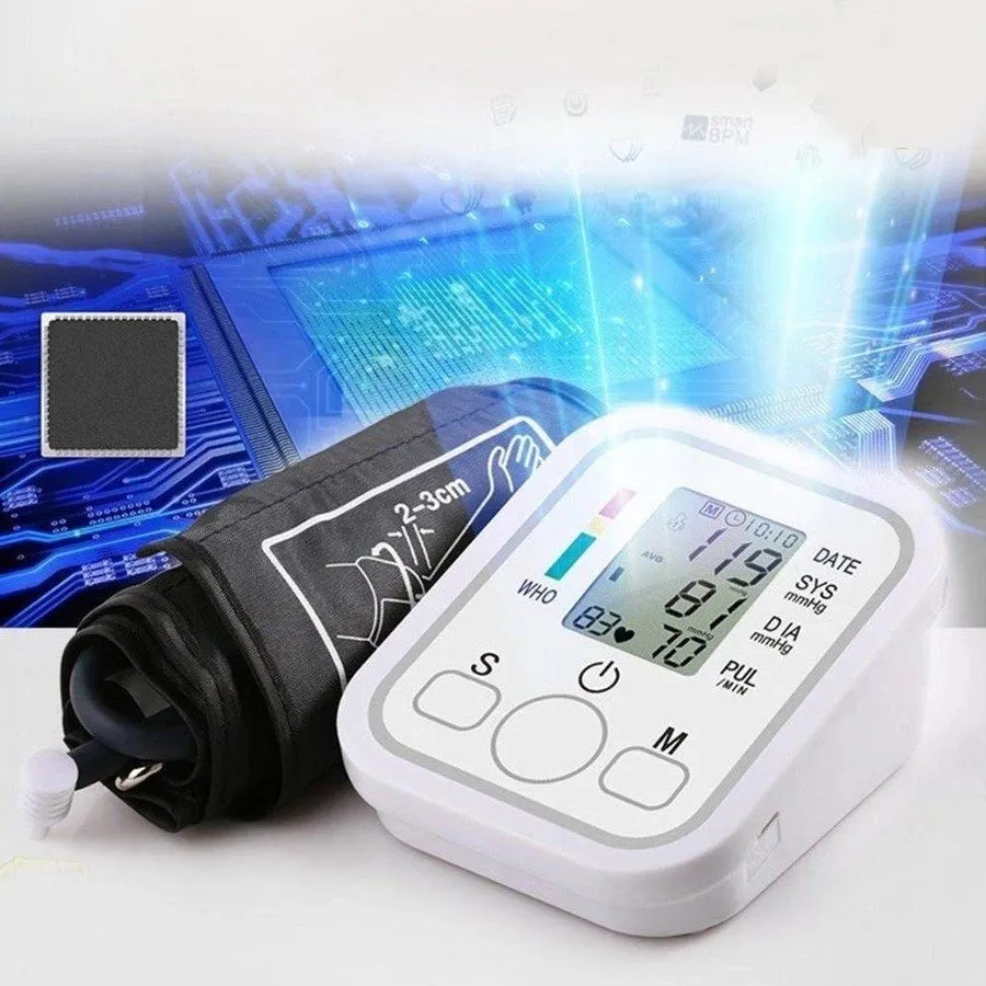 Máy Đo Huyết Áp Tại Nhà có giọng nói Tiếng Việt, Đo Nhịp Tim Điện Tử Bắp Tay chính xác nhất 2025 - Ảnh 3